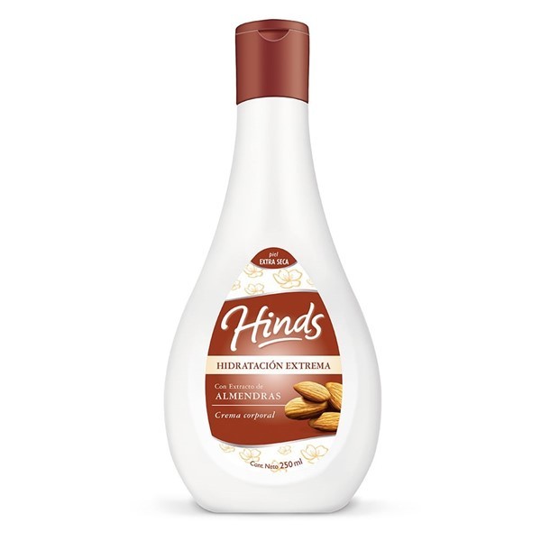 Hinds Crema Corporal Hidratacion Extrema Con Extracto de Almendras 250 ml