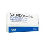 Teva Valpex Duo Memantine Clorh. + Donepecilo Clor 10 / 20Mg x 60 Comp (30+30) #1