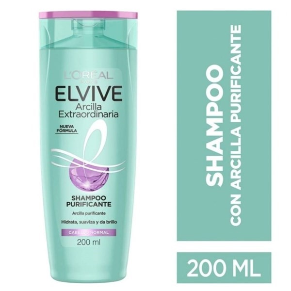 Shampoo Elvive Arcilla Purificante x 200 ml #1