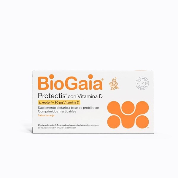 Suplemento Dietario Biogaia Protectis + Vitamina D x 30 comp #1