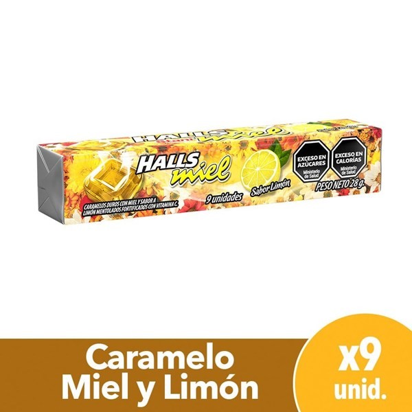 Caramelos Halls Stani Menta, Limón Y Miel 28 g #1