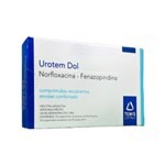 Temis Lostaló Urotem Dol Norfloxacina + Fenazopiridina x 10 + 10 Comp Envase Combinado #1