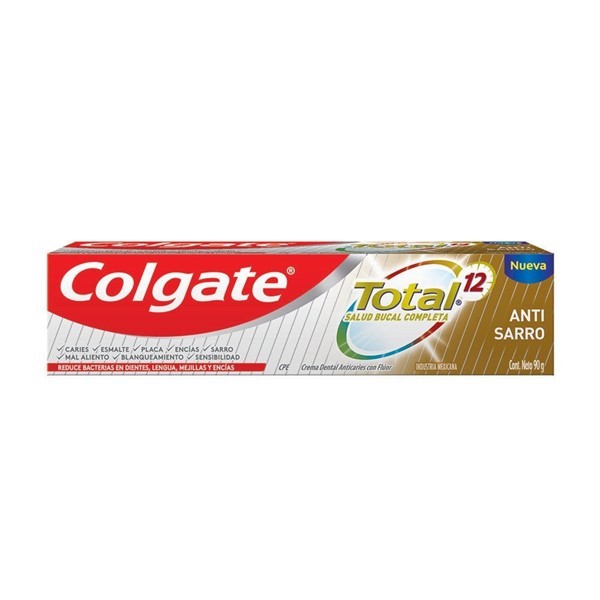 Crema Dental Colgate Total 12 Tartar Control 90 Gr alt