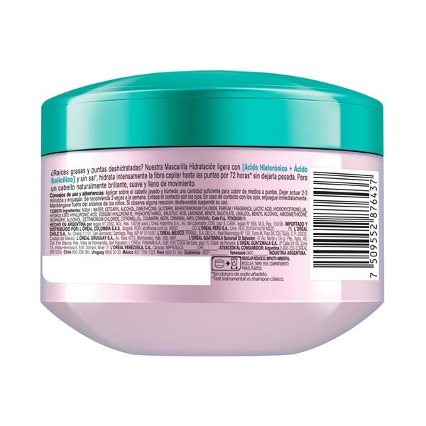 Elvive Crema de Tratamiento Hialuronico Pure 300 ml alt