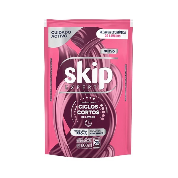 Jabón Líquido Concentrado Skip Cuidado Activo 800 ml #1
