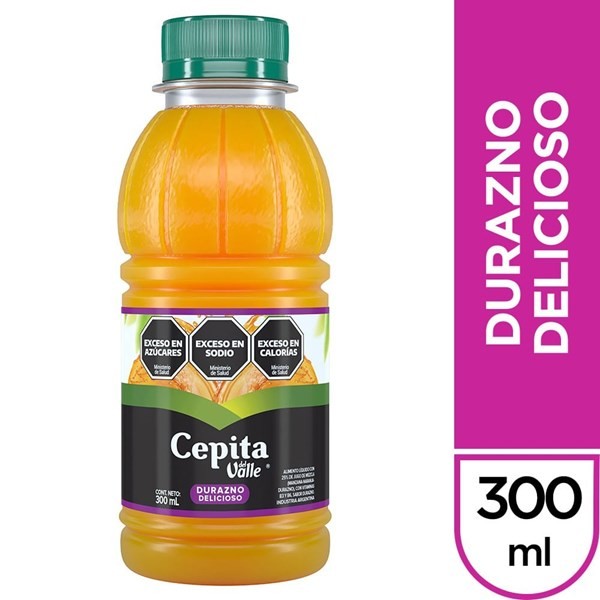 Jugo Cepita Del Valle Durazno Delicioso 300 ml #1