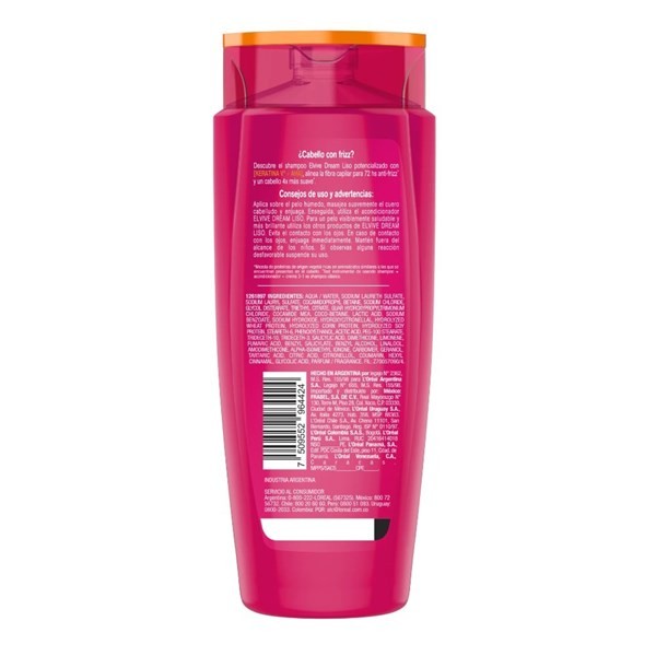 Shampoo Elvive Dream Liso x 750 ml alt