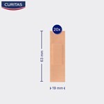 Apósitos Adhesivos Curitas Tela Elástica Ideal Para Heridas en Articulaciones 12 Cajas x 20 Unidades Motivo Único #6