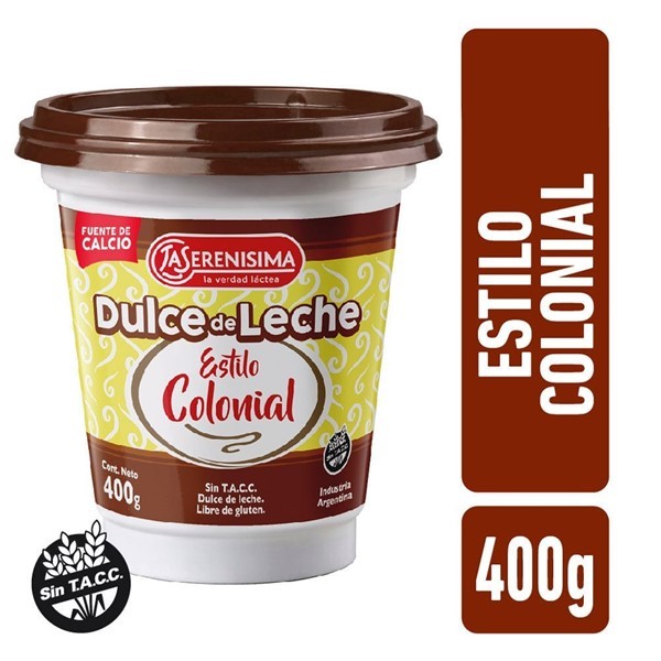 Dulce De Leche Colonial La Serenisima 400 Gr #1