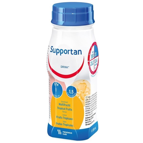 Fresenius Kabi Alimento Dietario Fresubin Supportan Drink Tropical Fruits 200 ml alt