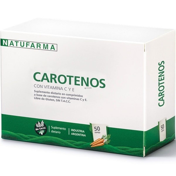 Natufarma Suplemento Dietario Carotenos (50 Comprimidos) alt