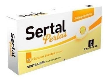 Antiespasmódico Sertal Perlas Cápsulas Blandas 10 un #1