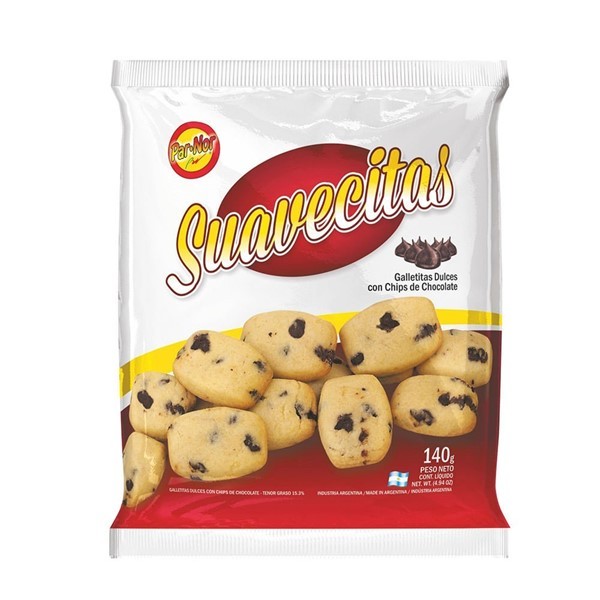 Galletas Suavecitas Chips X140 Grs #1