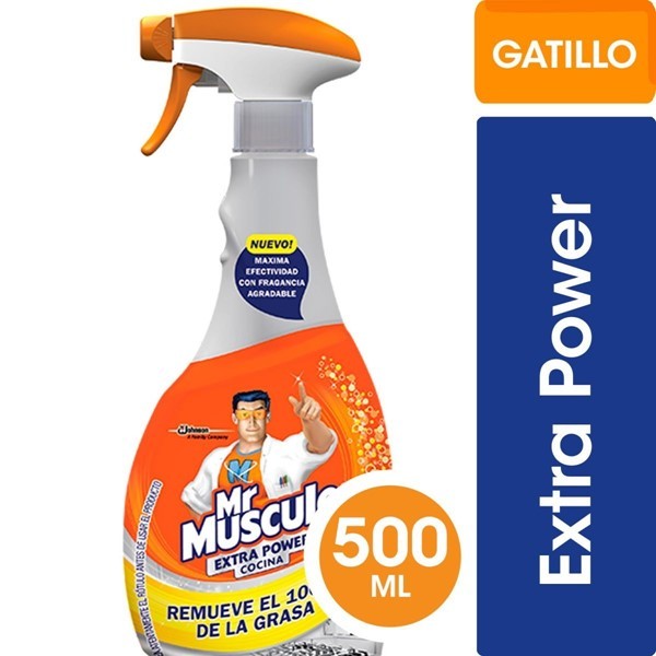 Mr Musculo Limpiador Cocina Extra Power Gatillo 500 Ml alt