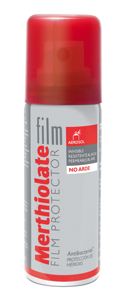 Merthiolate Film - Protector de Heridas en Aerosol 30 gr