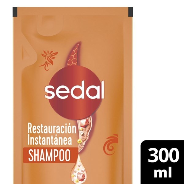 Sedal Shampoo Restauracion Instantanea Hidratante Repuesto 300 ml #1