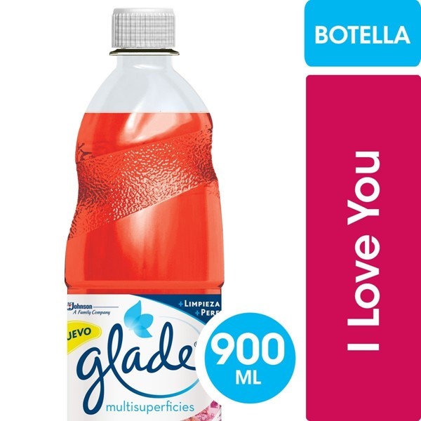 Glade Limpiador Pisos I Love You 900 ml alt