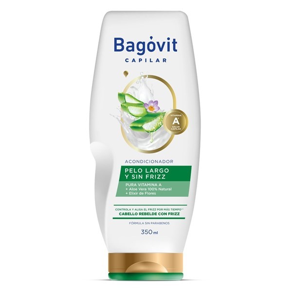 Bagovit Capilar Acondicionador Pelo Largo Y Sin Frizz 350 ml