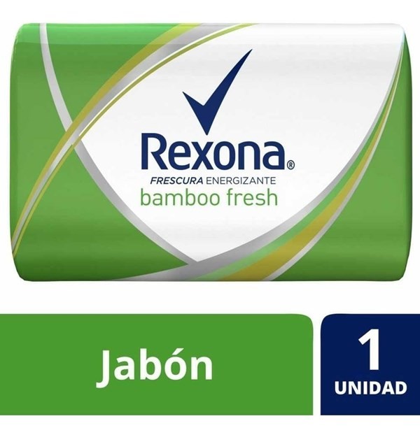 Rexona Bamboo Fresh Antibacterial Jabón Barra x 125 g #1