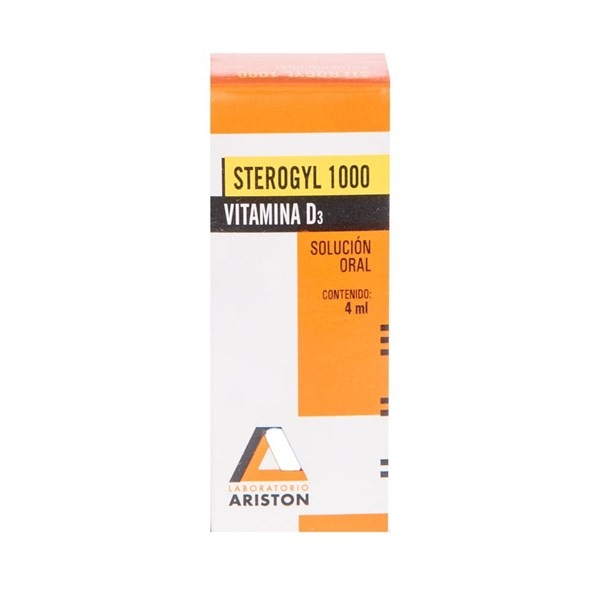 Gador Sterogyl 1000 Vitamina D3 Solución Oral x 4 ml #1