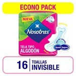 Toallas Invisible Algodón (16 Unidades) #1