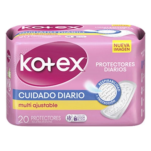 Kotex Protector Diario Cuidado Diario (20 Unidades) alt