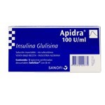 Apidra 100 u/ml | Caja 5 lapiceras | Insulina Glulisina #1