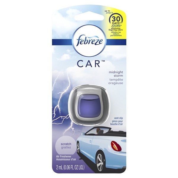 Febreze Aromatizante Para Autos Midnight Storm 2ml alt