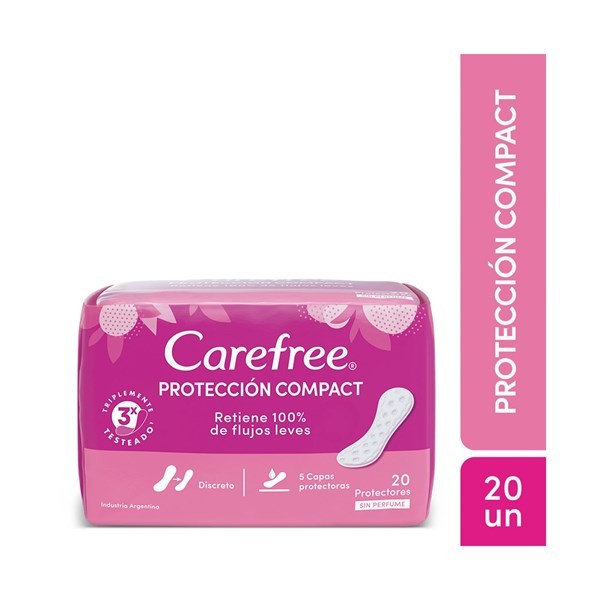 Protectores Carefree Protección Compact 20 Uni #1