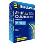 Altad 15000ui | 4 Capsulas blandas | Colecalciferol  #1