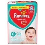 Pañal Pampers Supersec Megapack g #2