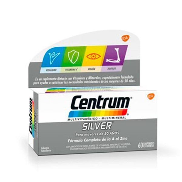 Centrum Suplemento Dietario Multivitamínico Silver (60 Cmp) alt