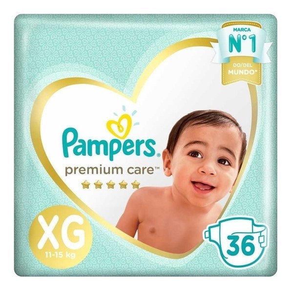 Pampers Pañales Premium Care Extra Grande x 36 Unidades #1