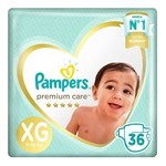 Pampers Pañales Premium Care Extra Grande x 36 Unidades #1