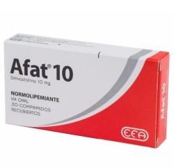 Afat 10 x 30 Simvastatina 10 mg #1