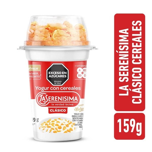 Ls Yogur Batido La Serenisima Entero Cereales 159 g
