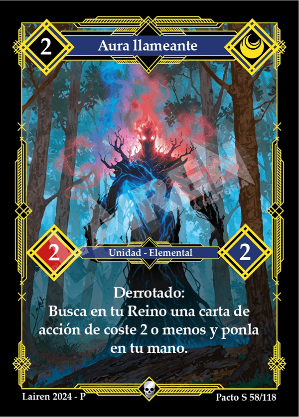 058 Aura Llameante - Coste 2