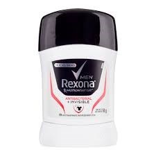 Desod Barra Rexona Antibacterial/Invisible Men | 50Gr #1