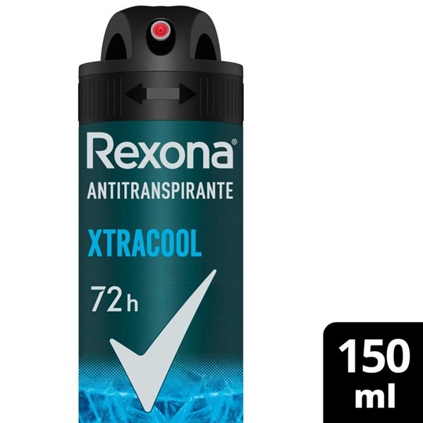 Desodorante Masculino Rexona Xtracool 72H 150 ml #1