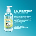 Gel Limpiador Facial Garnier Skin Active Anti-Imperfecciones Express Aclara x 200 ml #16