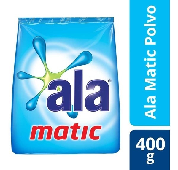 Ala Matic Jabón Polvo Ropa x 400 g