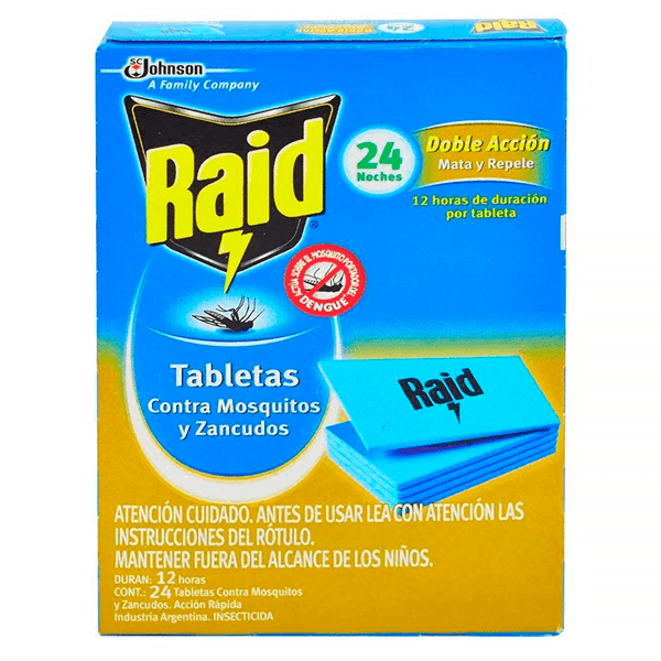 Raid Tableta x 24 Unid