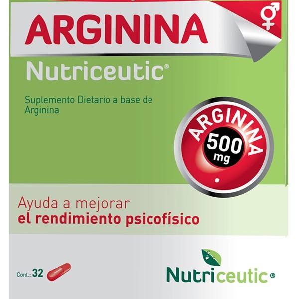 Nutriceutic Arginina 32 capsulas alt