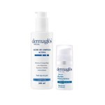 Dermaglos Kit Facial Leche de Limpieza + Serum Acido Hialurónico Tamaño 2 Unid #1