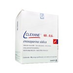 Sanofi Clexane 60 Mg Enoxaparina Sódica Jeringa Prellenada x 10 #1