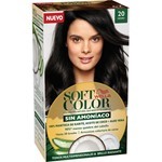 Soft Color Coloracion en Kit Negro 20 #4
