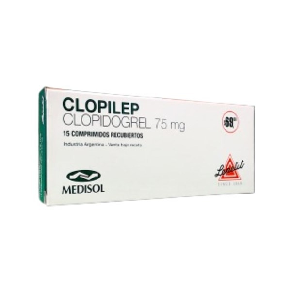 Lepetit Clopilep Clopidogrel 75 Mg x 15 Comp Recubiertos #1