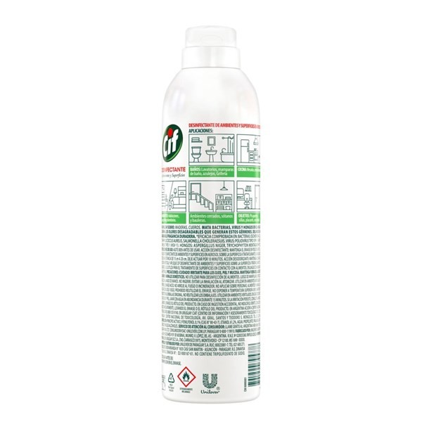 Cif Aerosol Desinfectante Original 360 ml alt