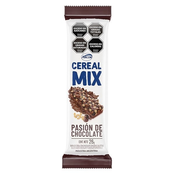 Cerealmix Barrita Cereal Mix Pasión de Chocolate x 26 g
