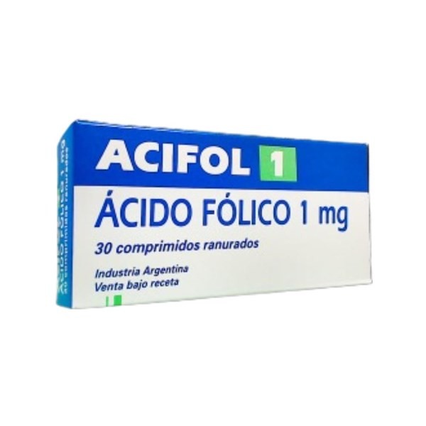 Dominguez Acifol 1 Mg Ácido Fólico x 30 Comp #1